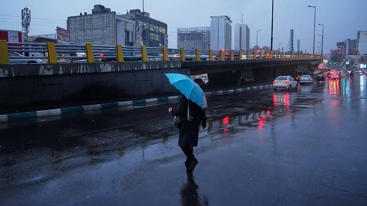 هشدار نارنجی رگبار در ۱۰ استان