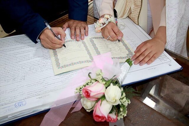 نرخ ازدواج در ایران کاهش یافت
